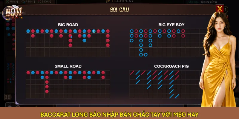 Baccarat Long Bảo nhập bàn chắc tay với mẹo hay