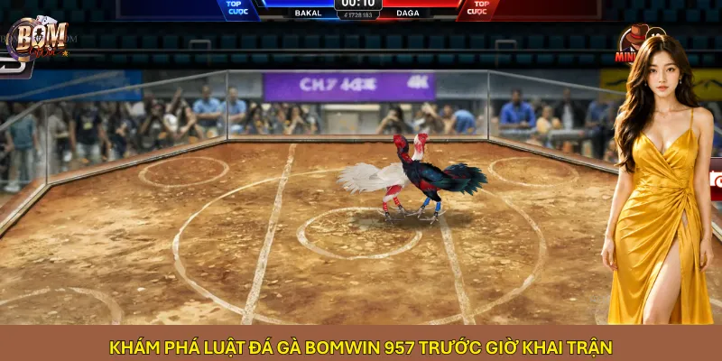 Khám phá luật đá gà Bomwin 957 trước giờ khai trận