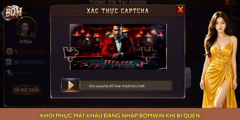 Khôi phục mật khẩu đăng nhập Bomwin khi bị quên